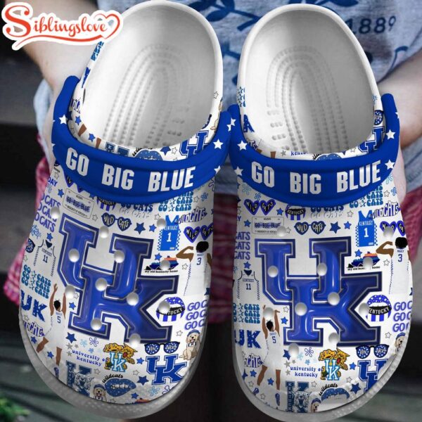 Kentucky Wildcats Lucky NCAA Sport Clogs Shoes Comfortable For Men Women