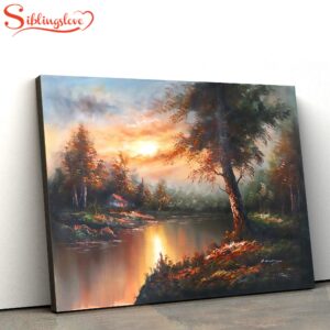 Landscape Oil Painting Canvas Wall…