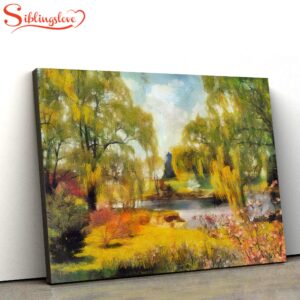 Landscape Painting Nature Canvas Wall…