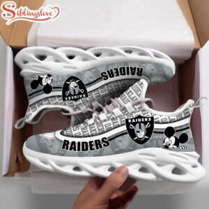 Las Vegas Raiders NFL Football Team Max Soul Shoes Gift For Men Women