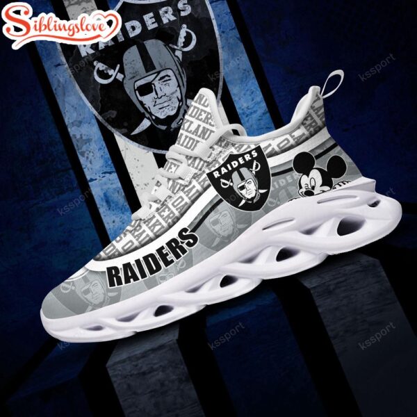 Las Vegas Raiders NFL Football Team Max Soul Shoes Gift For Men Women