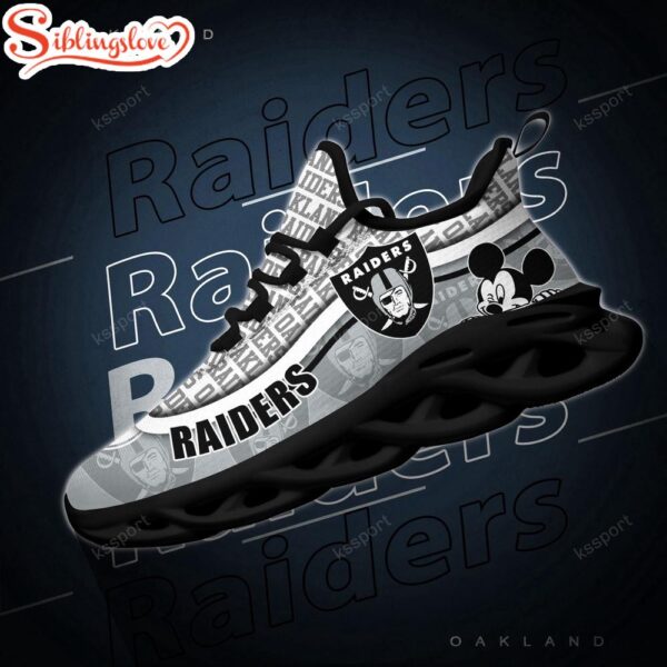 Las Vegas Raiders NFL Football Team Max Soul Shoes Gift For Men Women