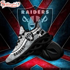 Las Vegas Raiders NFL Football Team Max Soul Shoes Gift For Men Women