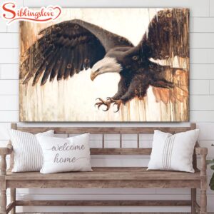 Liberty Eagle Canvas Wall Art