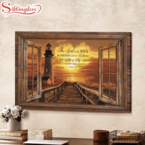 Light House Sunset Painting My…