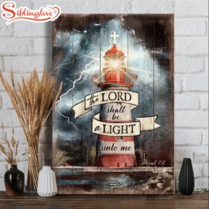 Lighthouse Cross The Lord Shall…