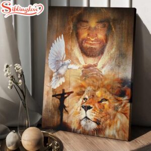 Lion King Dove Jesus Painting…