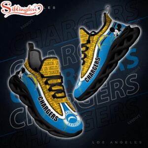 Los Angeles Chargers NFL Football Team Max Soul Shoes Gift For Men Women