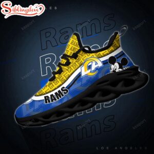 Los Angeles Rams NFL Football Team Max Soul Shoes Gift For Men Women