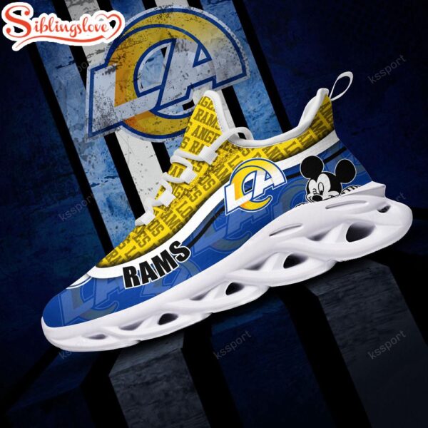 Los Angeles Rams NFL Football Team Max Soul Shoes Gift For Men Women