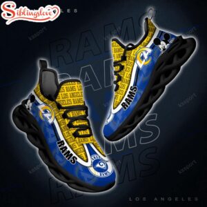 Los Angeles Rams NFL Football Team Max Soul Shoes Gift For Men Women