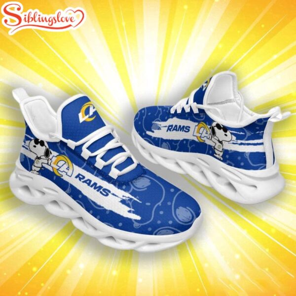 Los Angeles Rams Snoopy Max Soul Shoes Gift For Fans