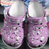 Lovely Snoopy Smile Pink Color Clogs Shoes Cartoon Clogs