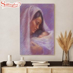 Mary & Jesus Pastel Poster…