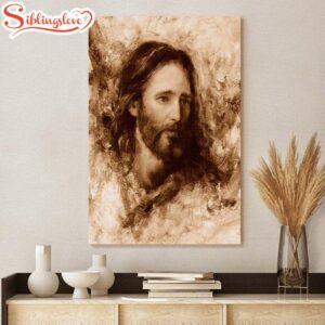 Merciful Savior Canvas Wall Art