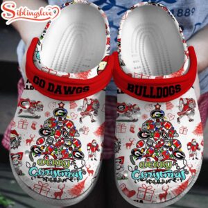 Merry Christmas Georgia Bulldogs Clogs…