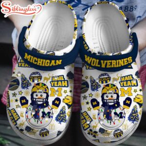 Merry Christmas Michigan Wolverines Clogs…