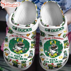 Merry Christmas Oregon Ducks Clogs…