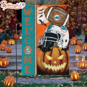 Miami Dolphins Welcome Halloween House…