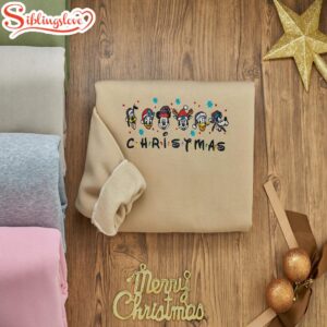 Mickey and Friends Christmas Embroidered…