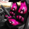 Disney Seat Cover  Mickey And Minnie Love Moon Car Seat Cover