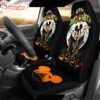 Mickey Cartoon Cosplay Dracula Laughing Pumpkin Car Seat Covers  Disney Seat Cover