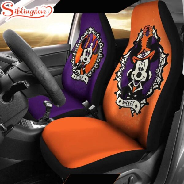 Mickey Cartoon Pattern Car Seat Covers  Disney Seat Cover