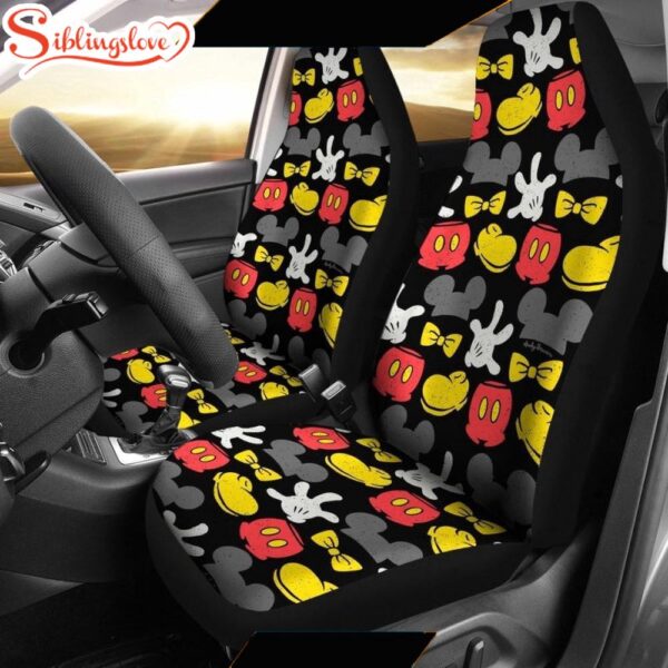 Mickey Cute Disney Cartoon Car Seat Covers  Disney Seat Cover