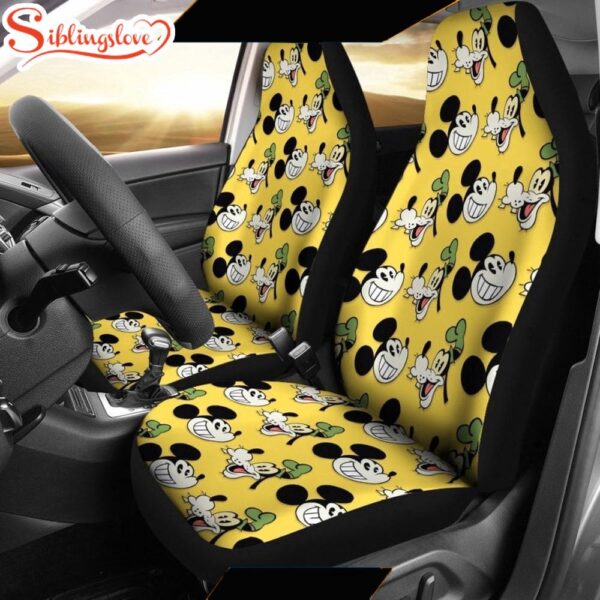 Mickey Goofy Pattern Car Seat Covers  Disney Seat Cover   Cartoon