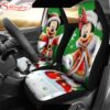 Disney Seat Cover  Mickey & Minnie Christmas Car Set Covers