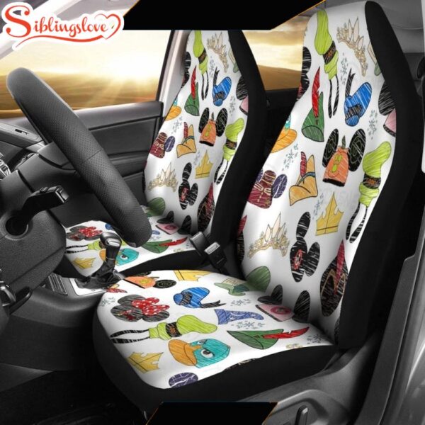 Mickey Mouse Car Seat Covers  Disney Seat Cover   Funny Gift Ideas