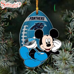 Mickey Mouse Carolina Panthers Flat…