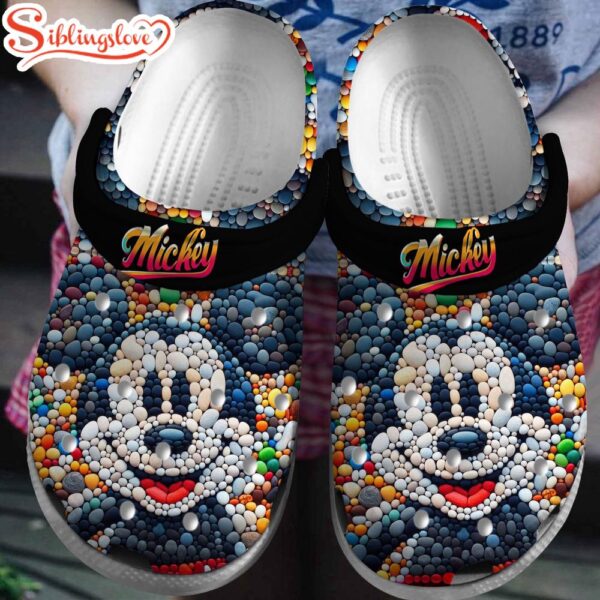 Mickey Mouse Cartoon Clogs Shoes Comfortable Cartoon Gift Shoes