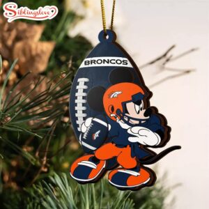 Mickey Mouse Denver Football Team…