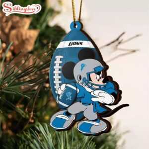 Mickey Mouse Detroit Football Team…