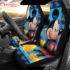 Mickey Mouse Disney Cartoon Car Seat Covers  Disney Seat Cover   Car Decor