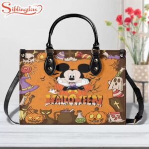 Mickey Mouse Halloween Women Leather…