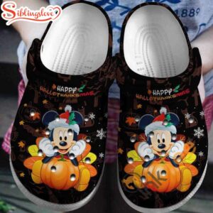 Mickey Mouse Happy Hallothanksmas Clogs…