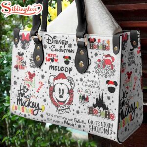 Mickey Mouse Merry Christmas Leather…