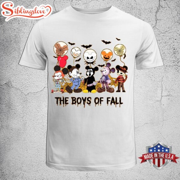 Mickey The Boys Of Fall Halloween Holiday Classic Shirt