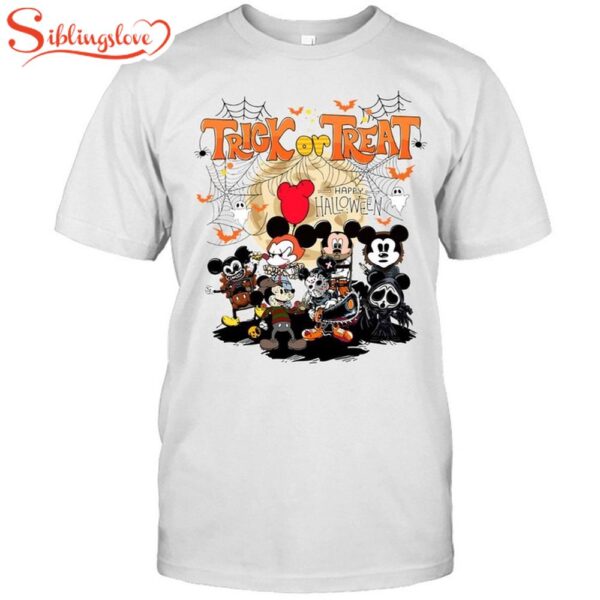 Mickey Trick or Treat Halloween Holiday Classic Shirt