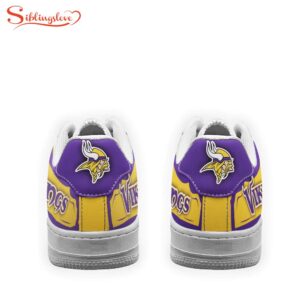 Minnesota Vikings NFL Air Force 1 Shoes For Fans