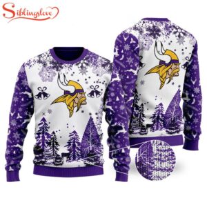 Minnesota Vikings Special Christmas Ugly Sweater Design Holiday Edition