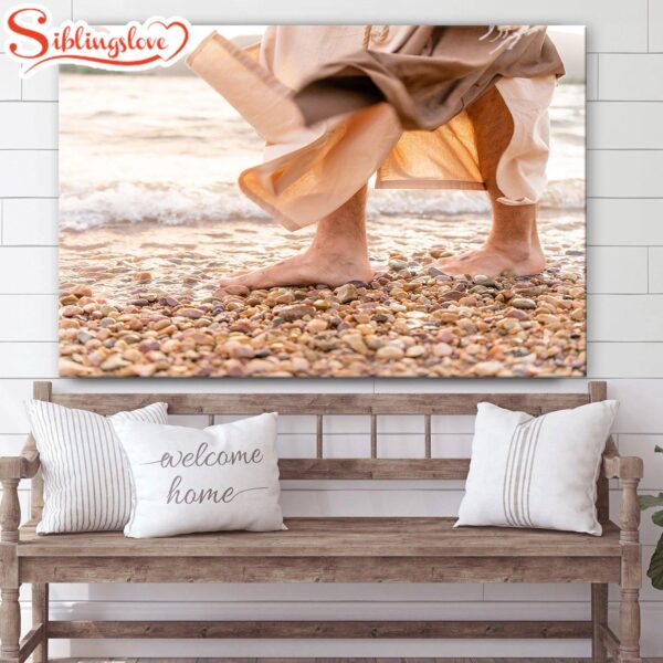 Miracles The Feet Of Jesus Canvas Wall Art