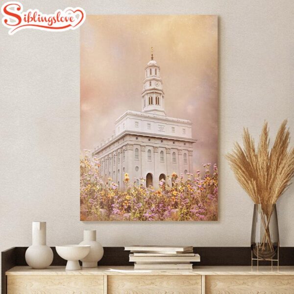 Nauvoo Temple Vision Canvas Pictures Jesus Canvas Art