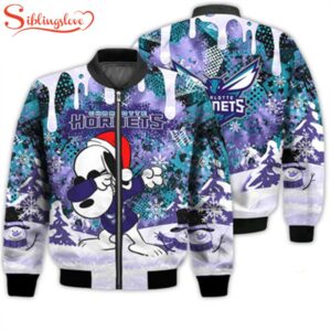 NCAA Charlotte Hornets Snoopy Football…