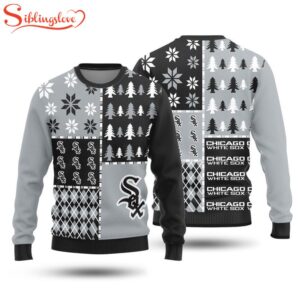 NCAA Chicago White Sox Christmas Trees Holiday Sport 3D Sweater