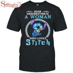 Never Underestimate Stitch Unisex T-Shirt…