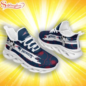 New England Patriots Snoopy Max Soul Shoes Gift For Fans