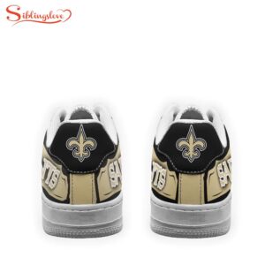 New Orleans Saints NFL Air Force 1 Shoes For Fans